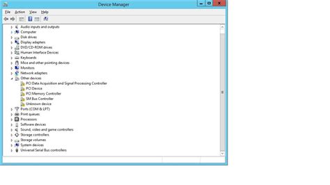 winph66|Missing Drivers : SM Bus controller, PCI memory controller, PCI .